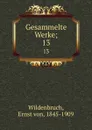 Gesammelte Werke;. 13 - Ernst von Wildenbruch