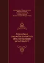 Aristophanis comoediae auctoritate libri praeclarissimi saeculi decimi . - Thomas Mitchell Aristophanes