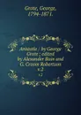 Aristotle / by George Grote ; edited by Alexander Bain and G. Croom Robertson. v.2 - George Grote
