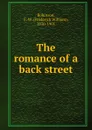 The romance of a back street - Frederick William Robinson
