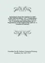 Instructions from the engineer in chief to the staff microform : no. 1, Explorations and surveys; no. 2, The purveyor.s branch; no. 3, Location and construction; no. 4, Organization of the engineering staff; no. 5, Location of stations - Sandford Fleming