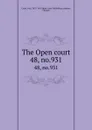 The Open court. 48, no.931 - Paul Carus