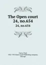 The Open court. 24, no.654 - Paul Carus