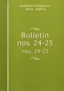 Bulletin. nos. 24-25 - Algeria Bone