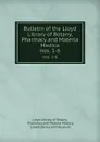 Bulletin of the Lloyd Library of Botany, Pharmacy and Materia Medica. nos. 1-6 - Lloyd Library of Botany