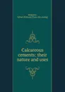 Calcareous cements: their nature and uses - Gilbert Richard Redgrave