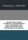 Les oiseaux du Canada microforme : clef systematique pour l.identification des ordres, sous-ordres, tribus, familles, genres et espe ces - L. Provancher