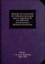 Memoire sur la necessite de l.influence episcopale dans le reglement de nos difficultes universitaires a Montreal microforme - Jean-Baptiste Proulx