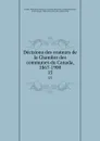 Decisions des orateurs de la Chambre des communes du Canada, 1867-1900. 15 - Louis Georges Desjardins