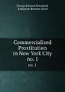 Commercialized Prostitution in New York City. no. 1 - George Jackson Kneeland