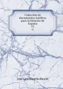 Coleccion de documentos ineditos para la historia de Espana. 52 - José León Sancho Rayón