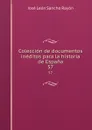 Coleccion de documentos ineditos para la historia de Espana. 57 - José León Sancho Rayón