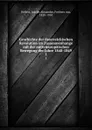 Geschichte der osterreichischen Revolution im Zusammenhange mit der mitteleuropaischen Bewegung der Jahre 1848-1849. 1 - Joseph Alexander Helfert