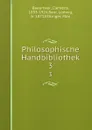 Philosophische Handbibliothek. 3 - Clemens Baeumker