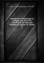 Introduction historique et critique aux livres de l.Ancien et du Nouveau Testament /4cpar J.B. Glaire. 3 - Jean Baptiste Glaire
