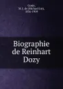 Biographie de Reinhart Dozy - Michael Jan Goeje