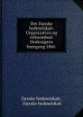 Det Danske hedeselskab: Organization og virksomhed. Hedesagens fremgang 1866 . - Danske hedeselskab