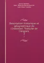 Description historique et geographique de l.Indostan: Traduite de l.Anglais . 2 - James Rennell