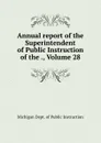 Annual report of the Superintendent of Public Instruction of the ., Volume 28 - Michigan Dept. of Public Instruction