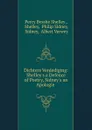 Dichters Verdediging: Shelley.s a Defence of Poetry, Sidney.s an Apologie . - Percy Bysshe Shelley
