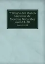 Trabajos del Museo Nacional de Ciencias Naturales. num.11-20 - Spain