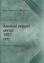 Annual report serial. 1957 - Winston-Salem N. C. Police Dept