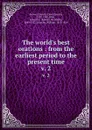 The world.s best orations : from the earliest period to the present time. v. 2 - David Josiah Brewer