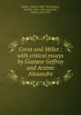 Corot and Millet ; with critical essays by Gustave Geffroy and Arsene Alexandre - Charles Holme