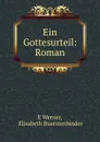 Ein Gottesurteil: Roman - E. Werner