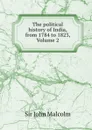 The political history of India, from 1784 to 1823, Volume 2 - John Malcolm