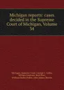Michigan reports: cases decided in the Supreme Court of Michigan, Volume 34 - Michigan. Supreme Court
