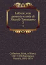 Lettere; con proemio e note di Niccolo Tommaseo. 3 - Saint Catherine