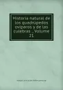 Historia natural de los quadrupedos oviparos y de las culebras ., Volume 21 - Georges Louis Leclerc Buffon