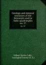 Geology and mineral resources of the Hennepin and La Salle quadrangles. no. 37 - Gilbert Haven Cady