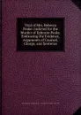 Trial of Mrs. Rebecca Peake: Indicted for the Murder of Ephraim Peake. Embracing the Evidence, Arguments of Counsel, Charge, and Sentence - Author Unknown
