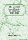 The German Secret Service in America, 1914-1918 - John Price Jones