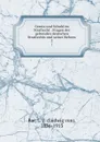 Gesetz und Schuld im Strafrecht : Fragen des geltenden deutschen Strafrechts und seiner Reform. 2 - Ludwig von Bar