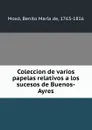 Coleccion de varios papelas relativos a los sucesos de Buenos-Ayres - Benito María de Moxó