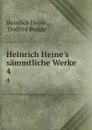 Heinrich Heine.s sammtliche Werke. 4 - Heinrich Heine