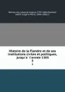 Histoire de la Flandre et de ses institutions civiles et politiques, jusqu.a l.annee 1305. 3 - Leopold August Warnkönig