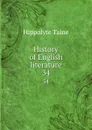 History of English literature. 34 - Taine Hippolyte