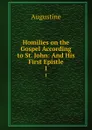 Homilies on the Gospel According to St. John: And His First Epistle. 1 - Augustine