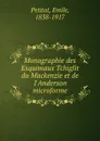 Monographie des Esquimaux Tchiglit du Mackenzie et de l.Anderson microforme - Emile Petitot