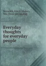 Everyday thoughts for everyday people - Baker Restarick