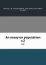 An essay on population. v.2 - Thomas Robert Malthus