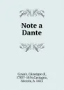 Note a Dante - Giuseppe di Cesare