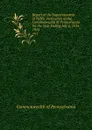 Report of the Superintendent of Public Instruction of the Commonwealth of Pennsylvania for the Year Ending July 6, 1914. 1914 - Commonwealth of Pennsylvania