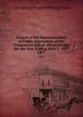 Report of the Superintendent of Public Instruction of the Commonwealth of  Pennsylvania  for the Year Ending June 1, 1877. 1877 - Common Schools of Pennsylvania