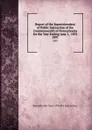 Report of the Superintendent of Public Instruction of the Commonwealth of Pennsylvania for the Year Ending June 1,  1891. 1891 - Pennsylvania Dept of Public Instruction