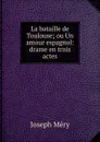 La bataille de Toulouse; ou Un amour espagnol: drame en trois actes - Méry Joseph